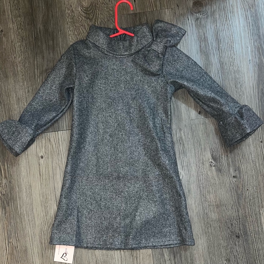 NWT Mia Bella Girl’s 4T Grey Dress